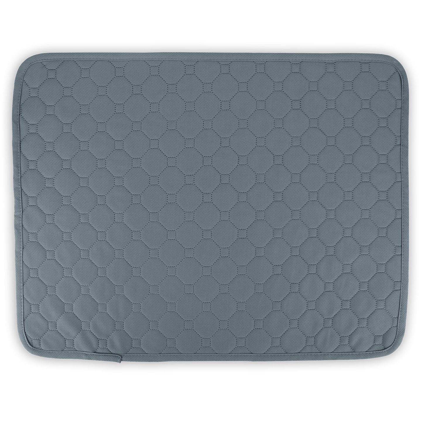 Washable Dog Pee Pad Reusable Puppy Potty Training Pads Waterproof Absorbent Whelping Mat Cat Pee Cushion for Dogs Pets Cats - Gray - 60 x 45 cm