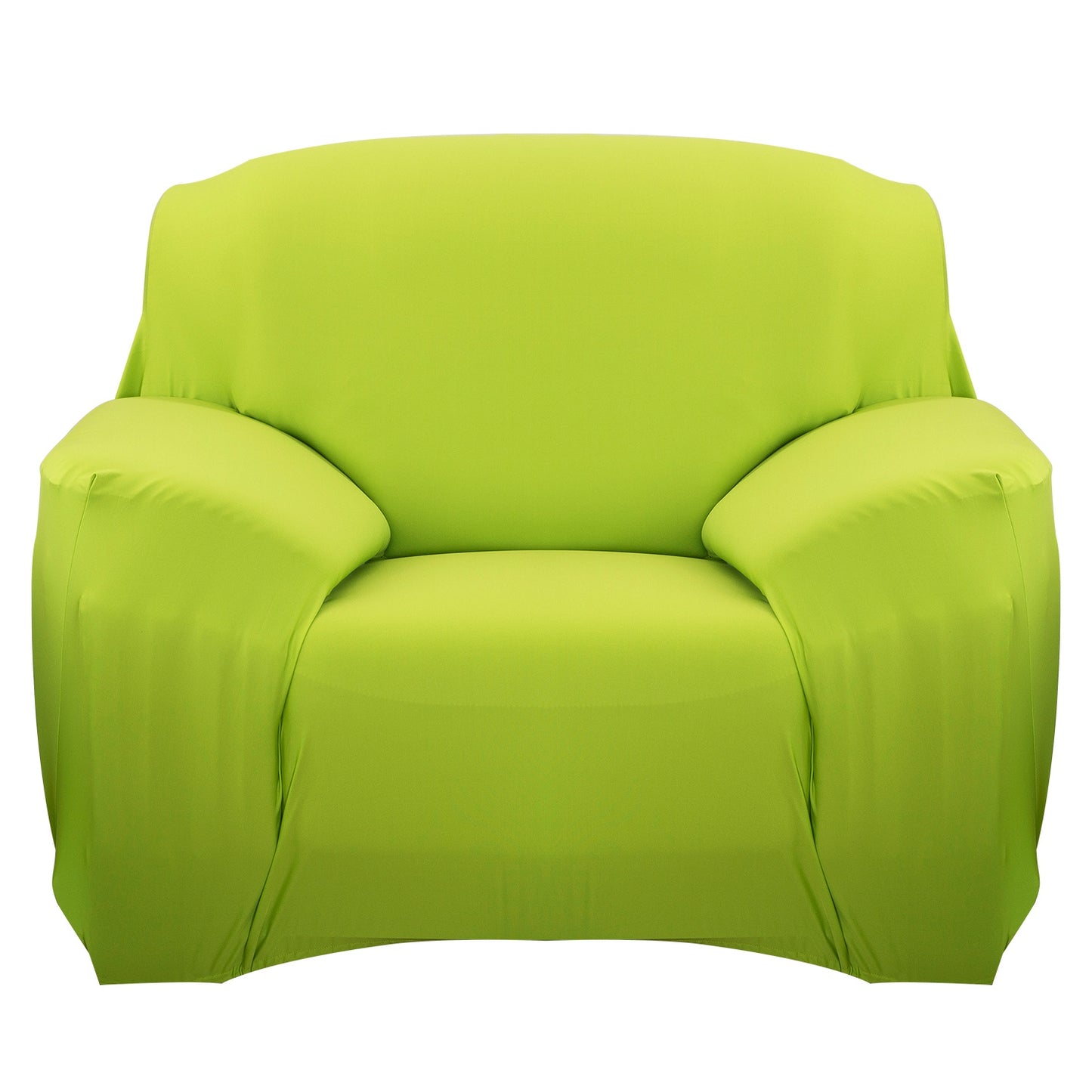 Sofa Cover Printed Stretch Sofa Furniture Cover Soft Sofa Slipcover Polyester Furniture Protector Cover - Green - 1-Seat
