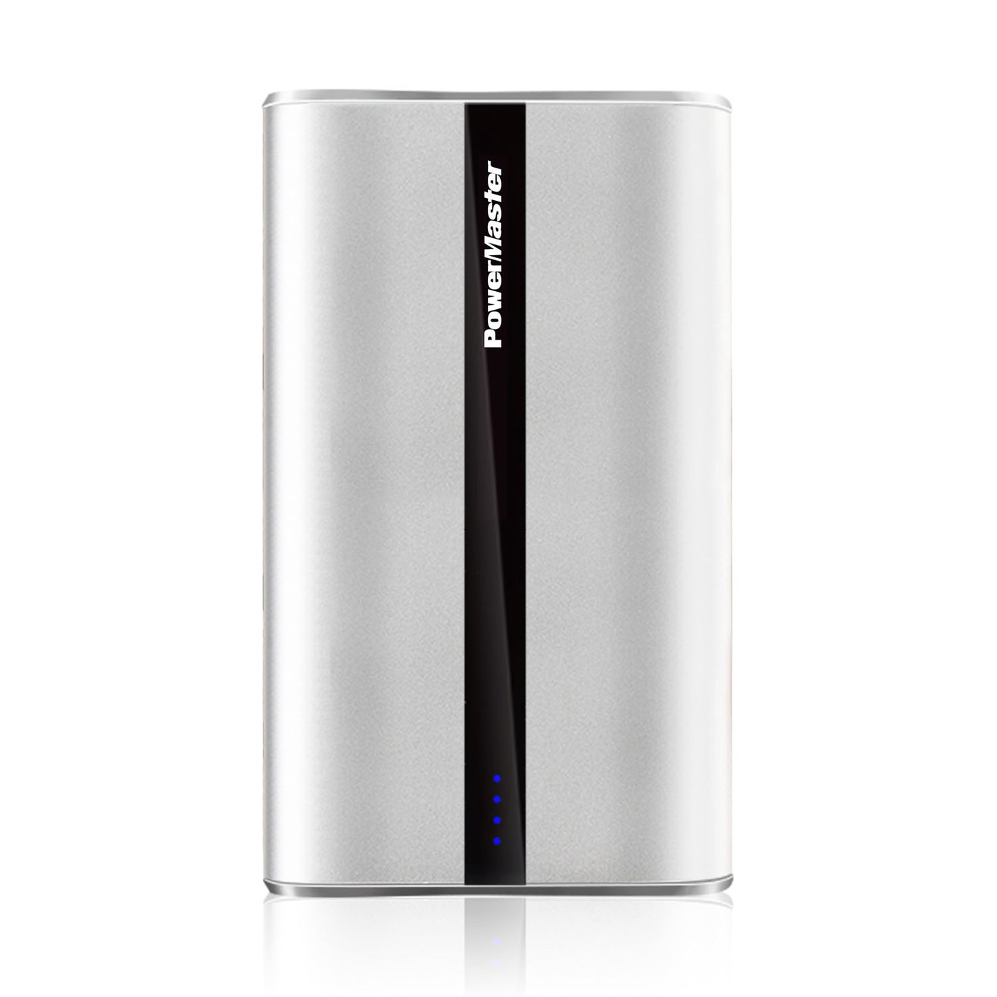 Portable Charger PowerMaster 20000mAh Power Bank Total 5.8A Output 3-USB Ports External
Battery Pack Portable Phone Charger for IOS Phone11/Pro/Max/8 - Silver -