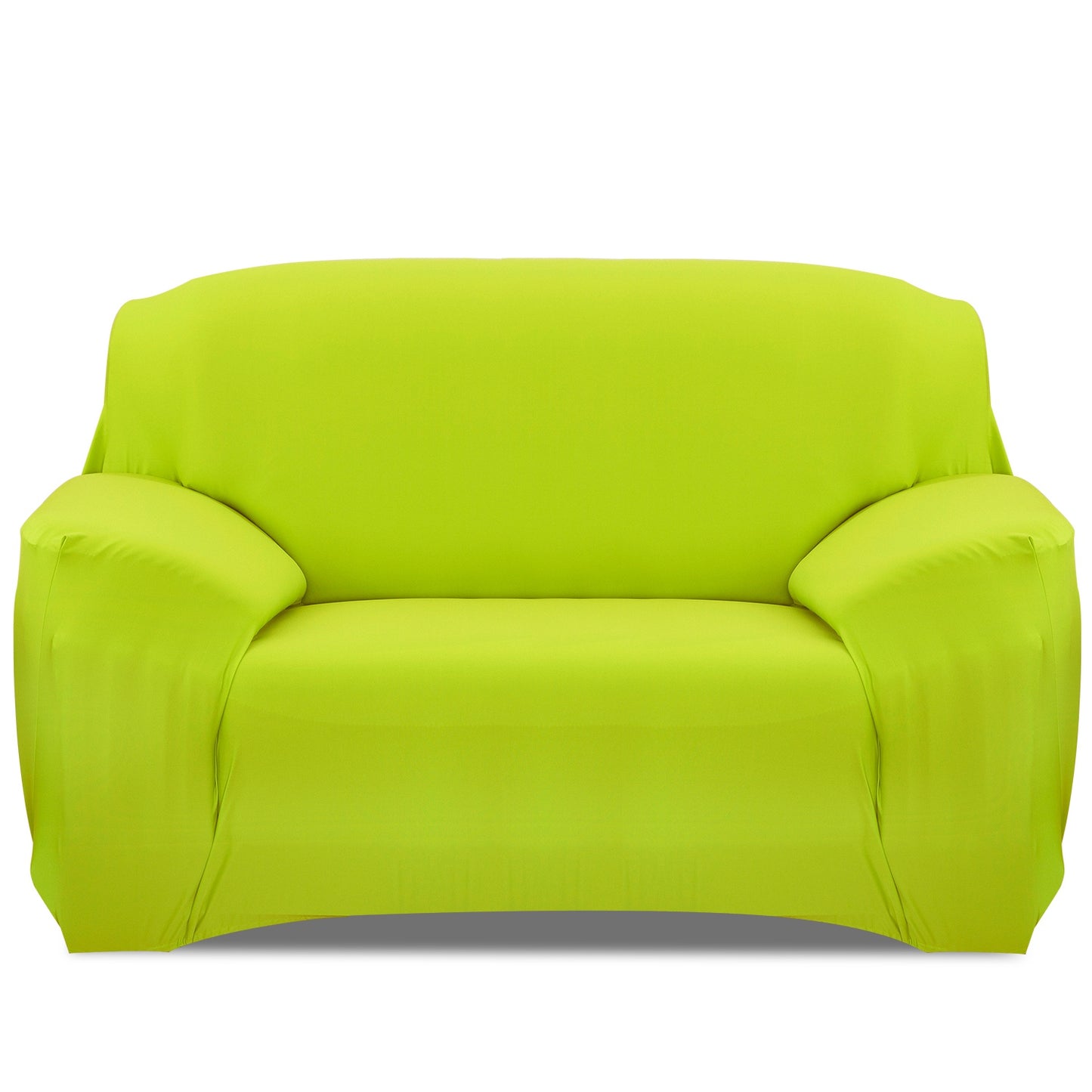 Sofa Cover Printed Stretch Sofa Furniture Cover Soft Sofa Slipcover Polyester Furniture Protector Cover - Green - 2-Seat
