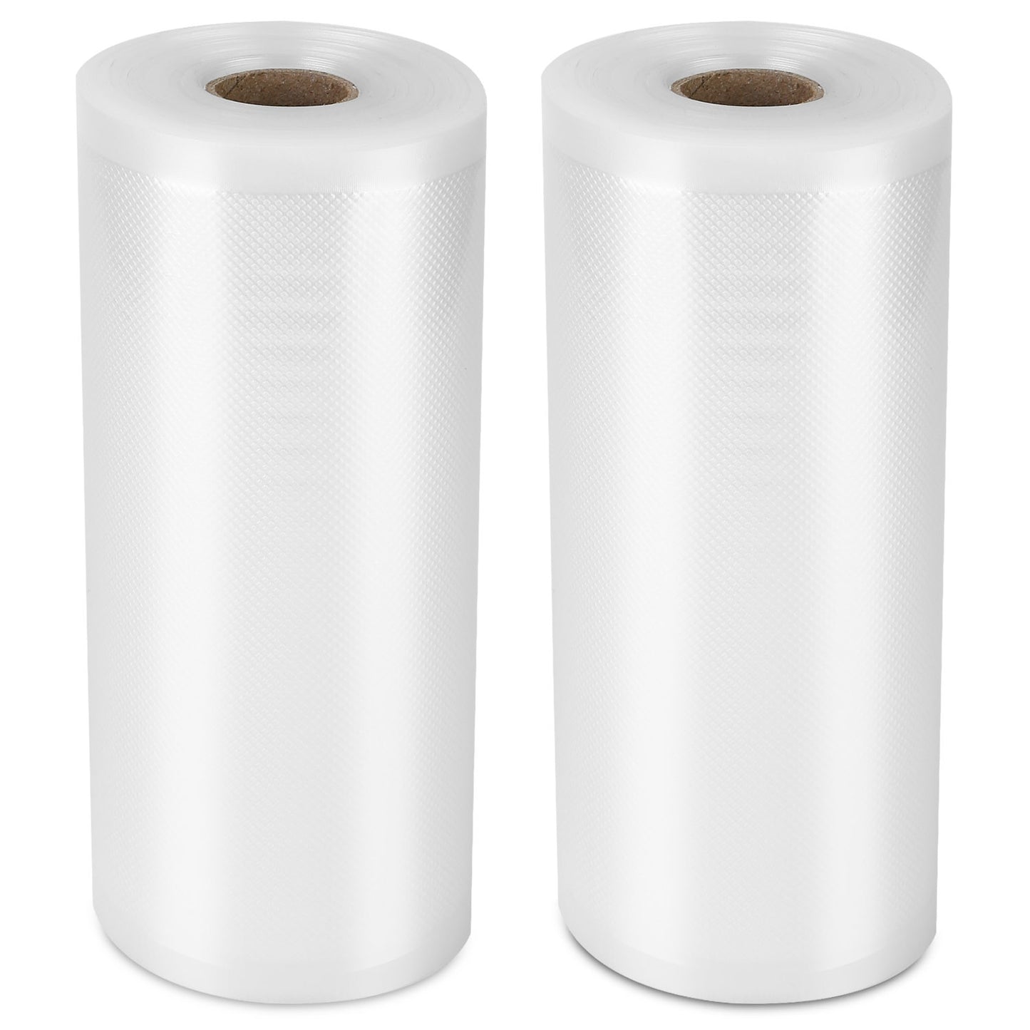2 Rolls of Vacuum Sealer Bags 7.67inx49ft BPA Free Safe Vacuum Bags Keep Fresh Vacuum Machine (M) - White - Medium