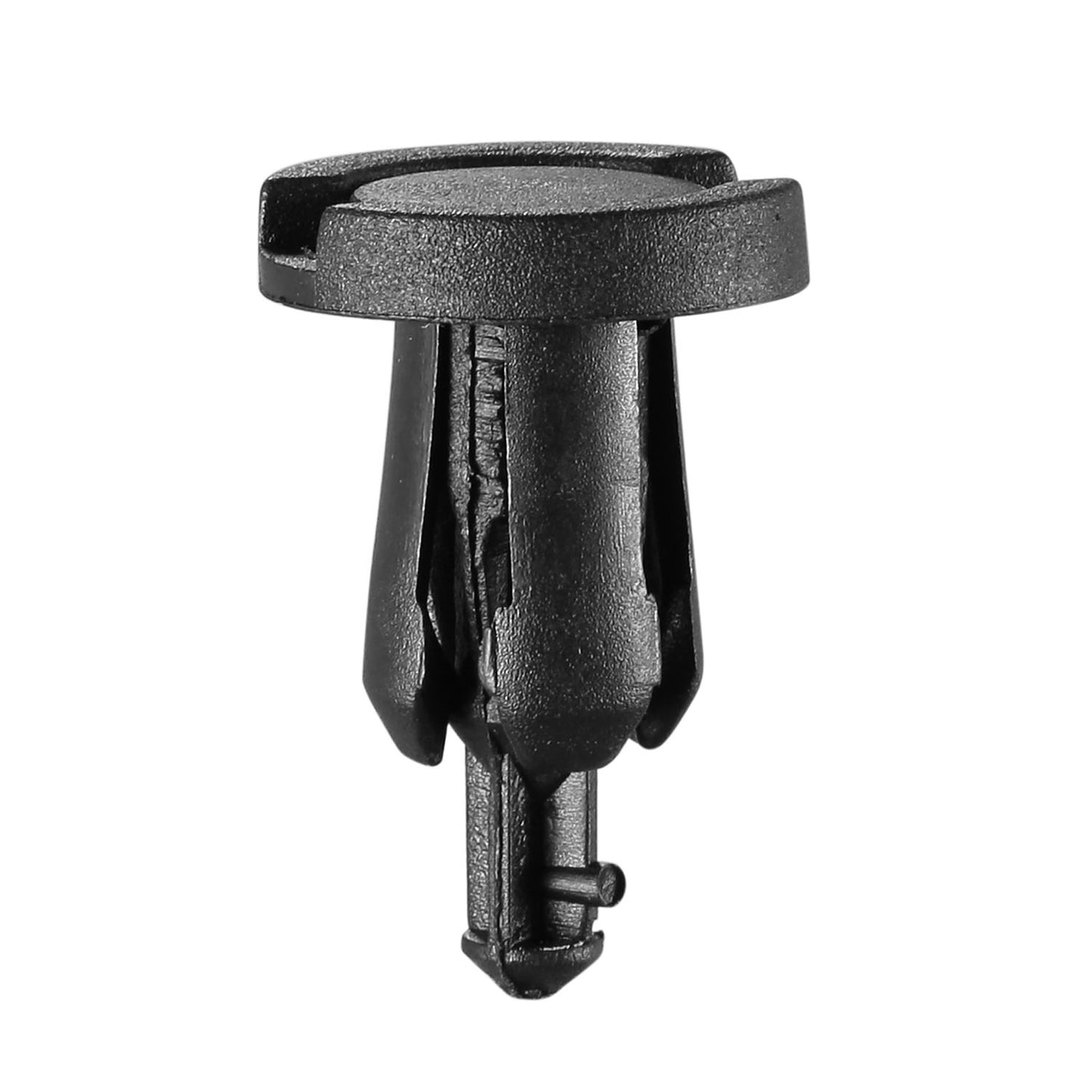 100 Pcs Bumper Fastener Rivets 10mm Bumper Clip Fender Plastic Replacement Universally Fit for Honda Toyota Car Panel Skirt Shield Retainer - Black -