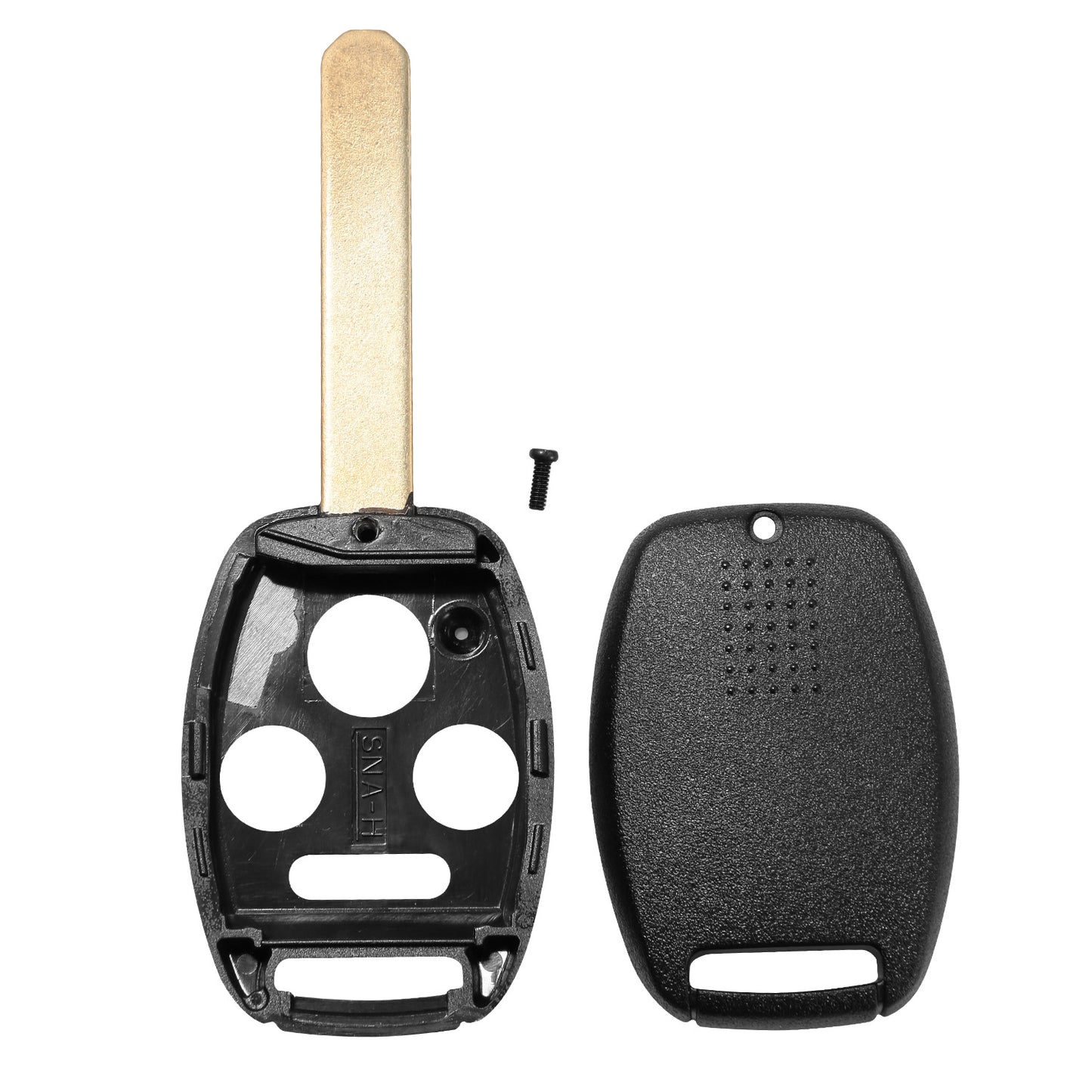 2Pcs Keyless Entry Remote Shell Case Fit For Honda Accord 2008-2012 Car Key Fob Pad
Replacement N5F-S0084A N5F-A05TAA w/ Uncut Blade - Black -