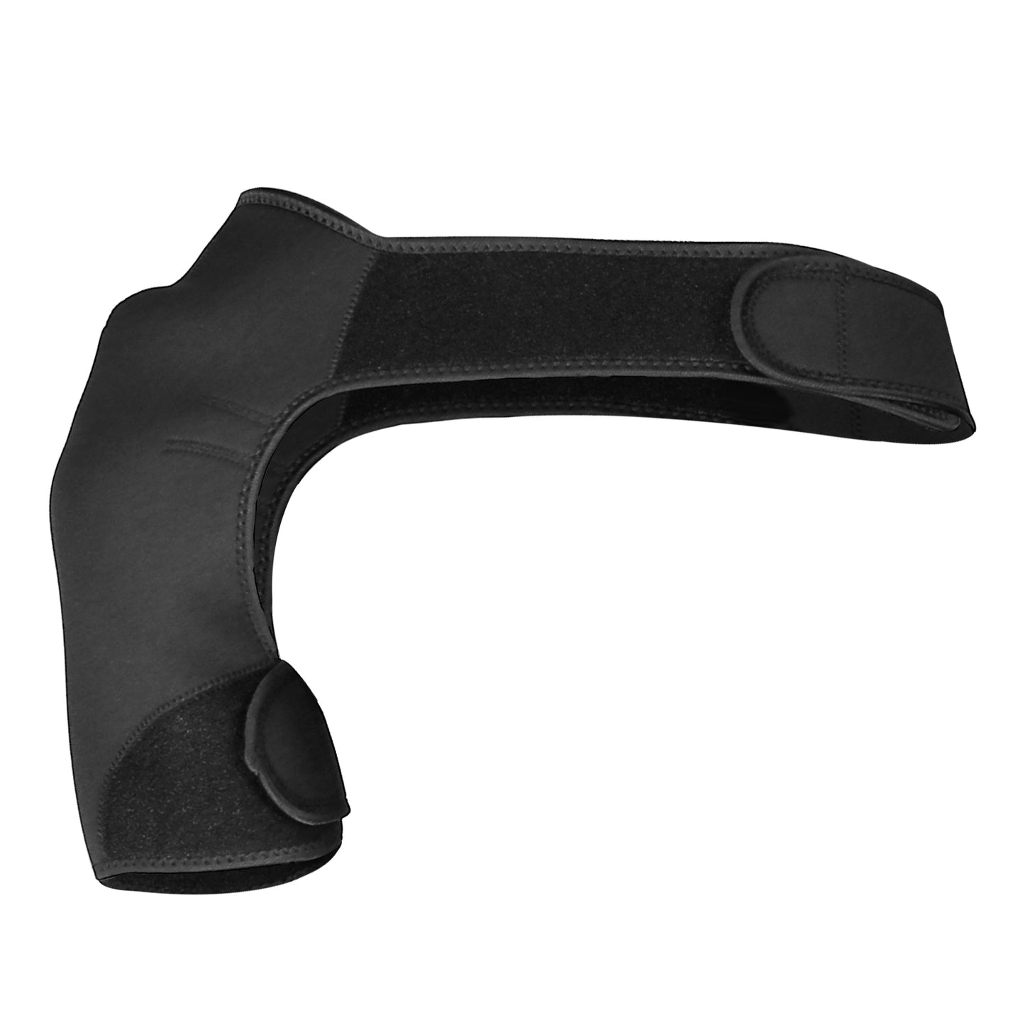 Shoulder Support Brace Rotator Cuff Support Wrap Strap Compression Therapy Sleeve w/ Adjustable Straps for Arthritis Bursitis Tendonitis Arm AC Joint - Black -