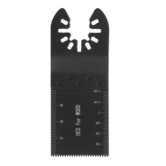 20 Saw Blade Metal Oscillating Multitool Cutter Fit for Fein Multimaster Multi-Max Dewalt Craftsman Ridgid Makita Milwaukee Rockwell - Black -