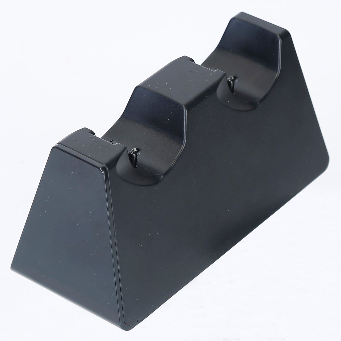 Dual Charger Dock Station Fit For PS4 Controller Gamepad Charging Stand Cradle Base with USB Cable LED Indicator Compatible with PS4/PS4 Slim/PS4 Pro - Black -