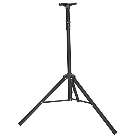 Pa Speaker Tripod Stand Heavy Duty Height Extendable Adjustable Pole Mount Rack w/ 132LBS Max Load - Black -