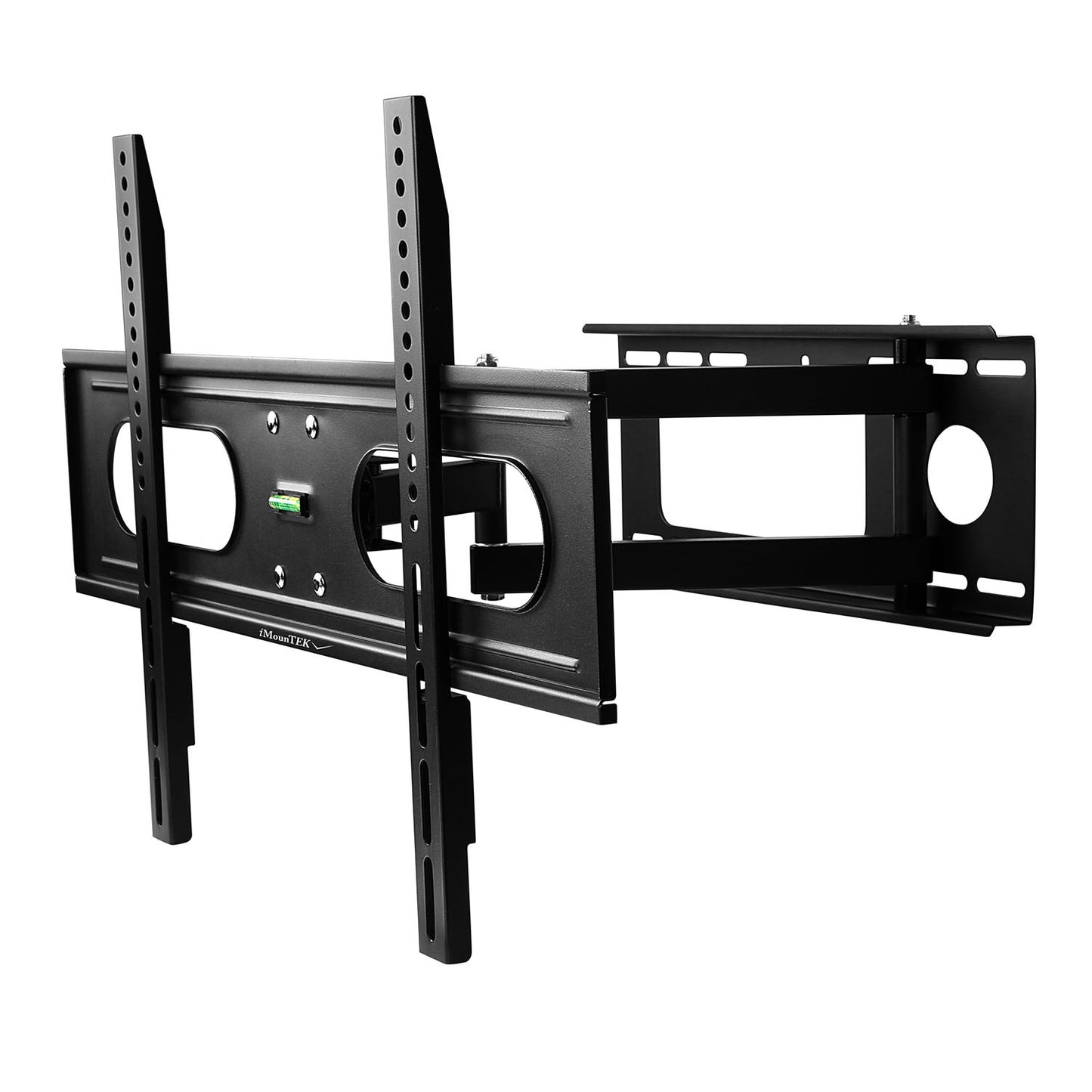 Full Motion TV Wall Mount Swivel Tilt TV Wall Rack Support 37-70” TV Wall Mount Max VESA Up To 600x400mm Holds Up To 99LBS - Black -