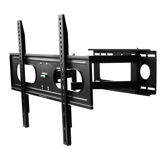 Full Motion TV Wall Mount Swivel Tilt TV Wall Rack Support 37-70” TV Wall Mount Max VESA Up To 600x400mm Holds Up To 99LBS - Black -