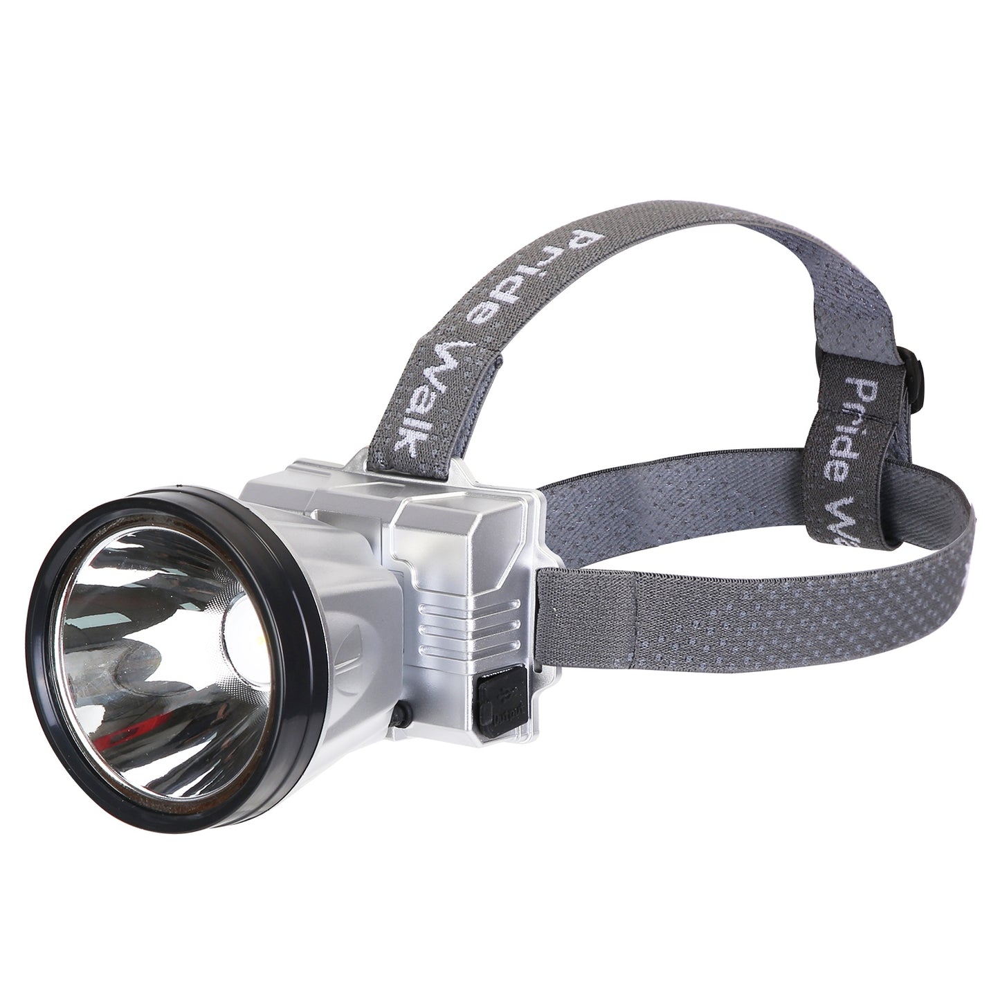 Rechargeable Headlamp High Power Headlight Torch Flashlight with 3 Light Modes for Fishing Running Camping Hiking