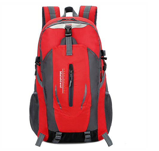 36L Outdoor Backpack Waterproof Daypack Travel Knapsack - Red -