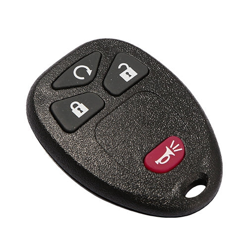 2 Keyless Entry Car Key Remote Key Fob Case Button Pad Replacement for OUC60270 - Black -