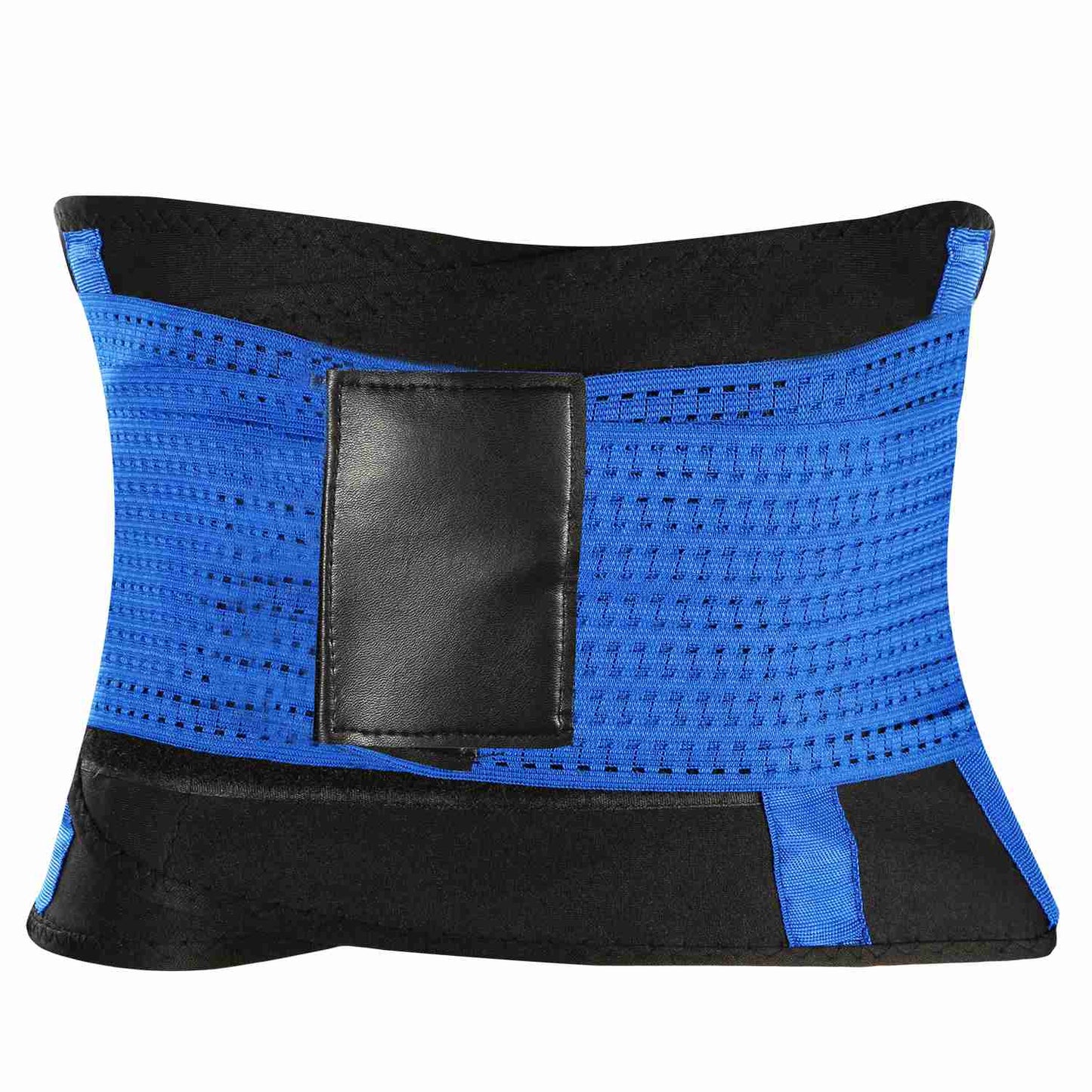 U-Shaped Slimming Waist Belt Body Abdominal Shapewear Sport Tummy Cincher Bands Office Ladies Postpartum Mothers - Blue - Small