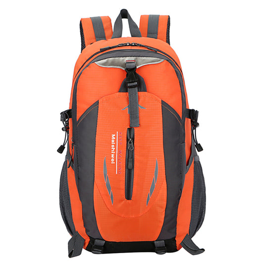 36L Outdoor Backpack Waterproof Daypack Travel Knapsack - Orange -