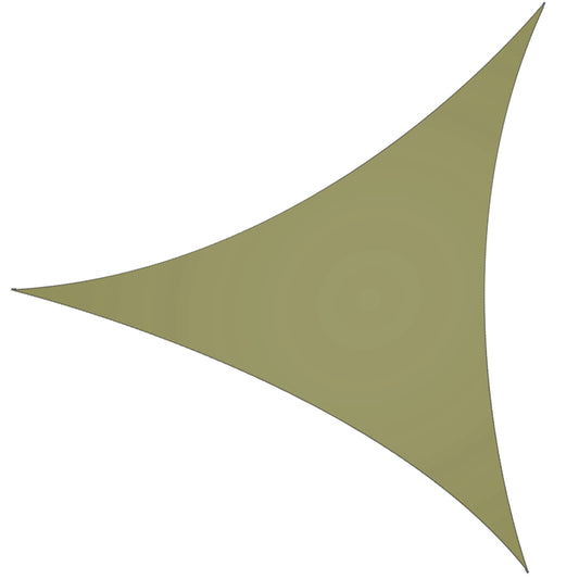 Shade Sail Patio Cover Shade Canopy Camping Sail Awning Sail Sunscreen Shelter Triangle Cover For Kindergarten Playground Outdoor - Army Green -