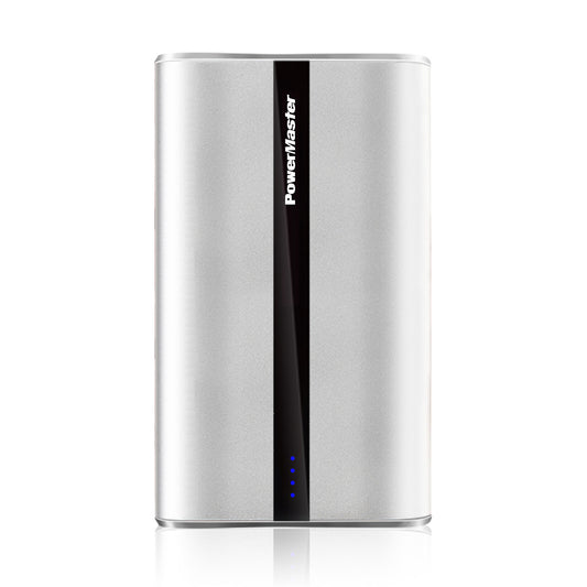 Portable Charger PowerMaster 20000mAh Power Bank Total 5.8A Output 3-USB Ports External
Battery Pack Portable Phone Charger for IOS Phone11/Pro/Max/8 - Silver -