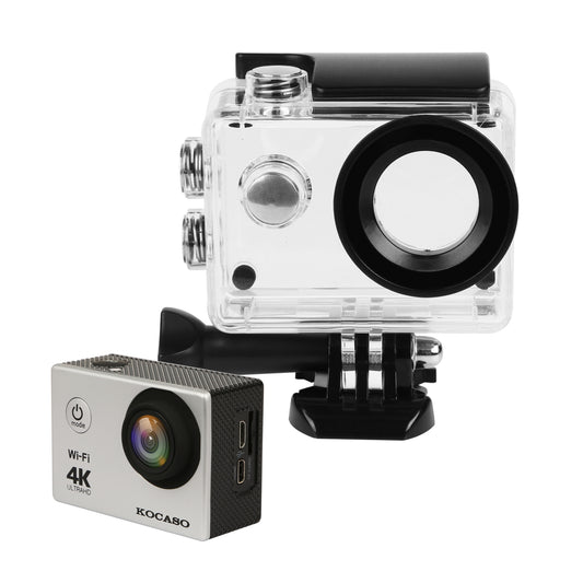 4K 6G+IR 170°Lens Action Camera - Silver -