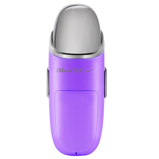 Nano Facial Mister Nano Cool Mist Facial Sprayer Portable Handy Face Steamer Moisturizing Massager USB Charge - Violet -