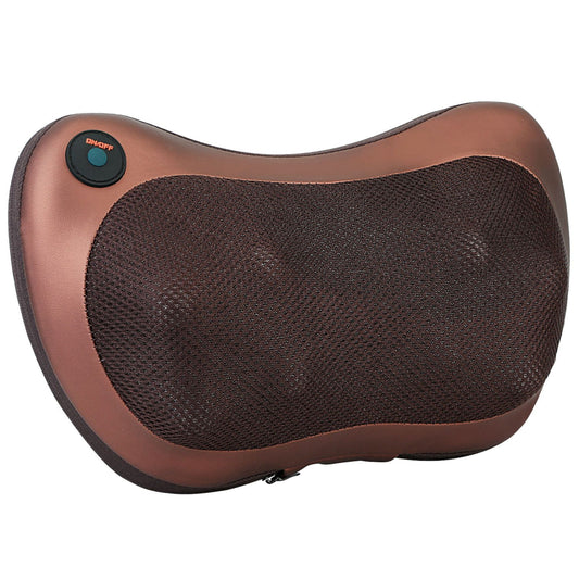 Thermo Neck Massage Pillow - Kneading Massager for Car & Home - Pain Relief & Relaxation - Multi -