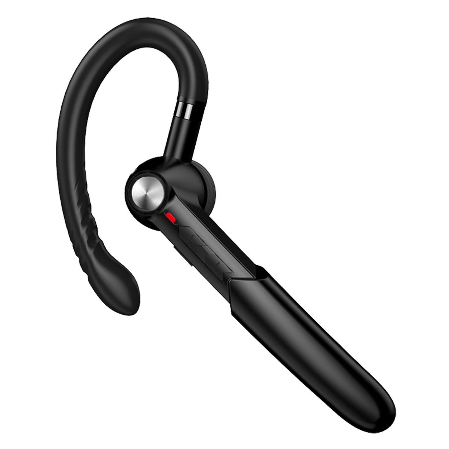 V5.0 Business Wireless Earpiece & Hook for Car Driving Call, Office - Rechargeable, Unilateral - Black -