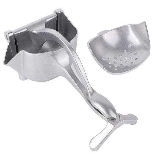 Heavy Duty Citrus Lemon Squeezer- Manual Juicer, Aluminum Hand Press: Efficiently Extracts Juice