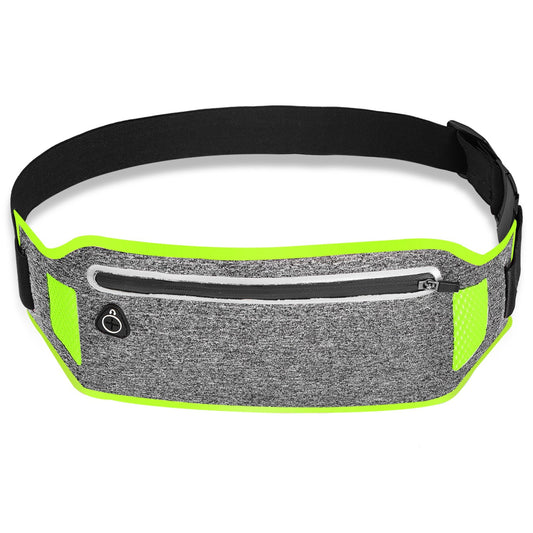 Slim Waterproof Running Waist Pack - Green -