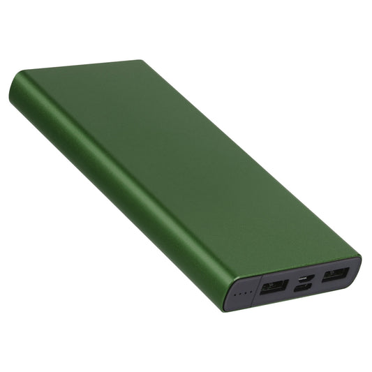 20,000mAh Power Bank Portable External Battery Charger Dual USB Type C Micro USB Input - Green -