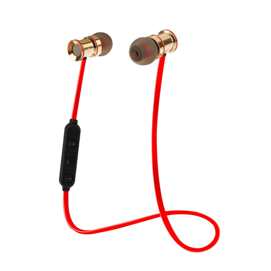 Wireless Sport Headset V4.1 - Sweat-proof In-Ear Stereo Earphones with Mic - Hands-free - Packs & Pieces - Red -