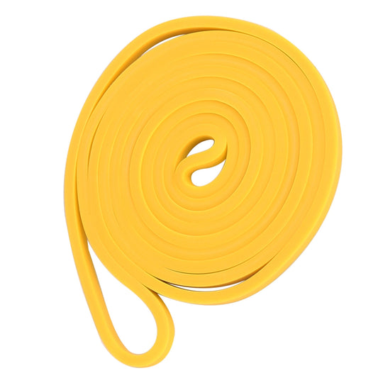 4-Color Resistance Loop Band for Pull up Assistance, Stretch Mobility. Ideal for Gym Workout, Yoga, Powerlifting at Home. Fits Different Weights. - Yellow -