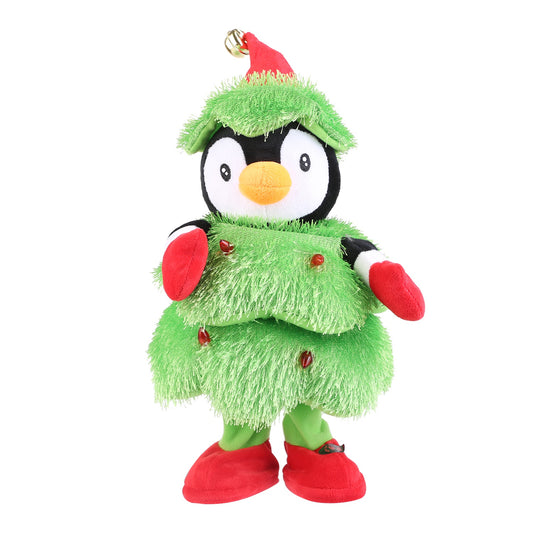 Electric Dancing Singing Plush Toy Twisting Penguin Toy Talking Interactive Mimicking Funny Songs Wiggly Dance Kid Christmas Gift