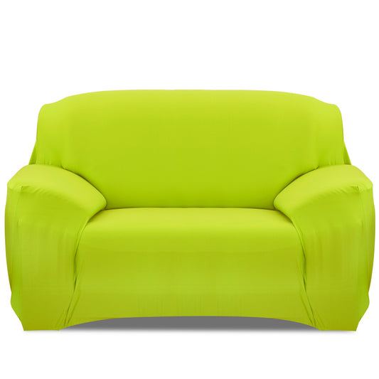 Sofa Cover Printed Stretch Sofa Furniture Cover Soft Sofa Slipcover Polyester Furniture Protector Cover - Green - 2-Seat