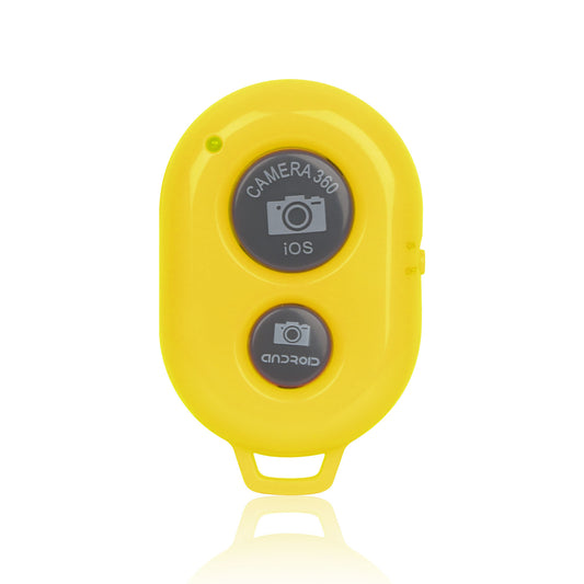 Unique Wireless Shutter Remote Controller for Android and iOS Devices - Yellow -