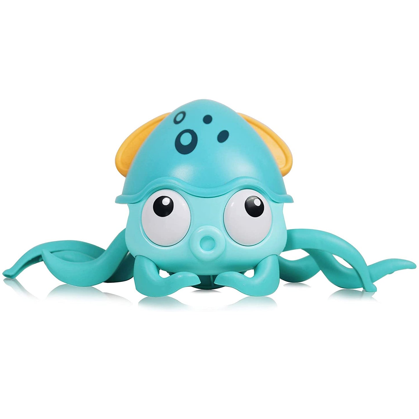 Rechargeable Baby Crawling Octopus Toy with Music LED Lighting Children Electric Moving Walking Kid Toy Obstacle Avoidance Function Suit for Kids Over - Green -