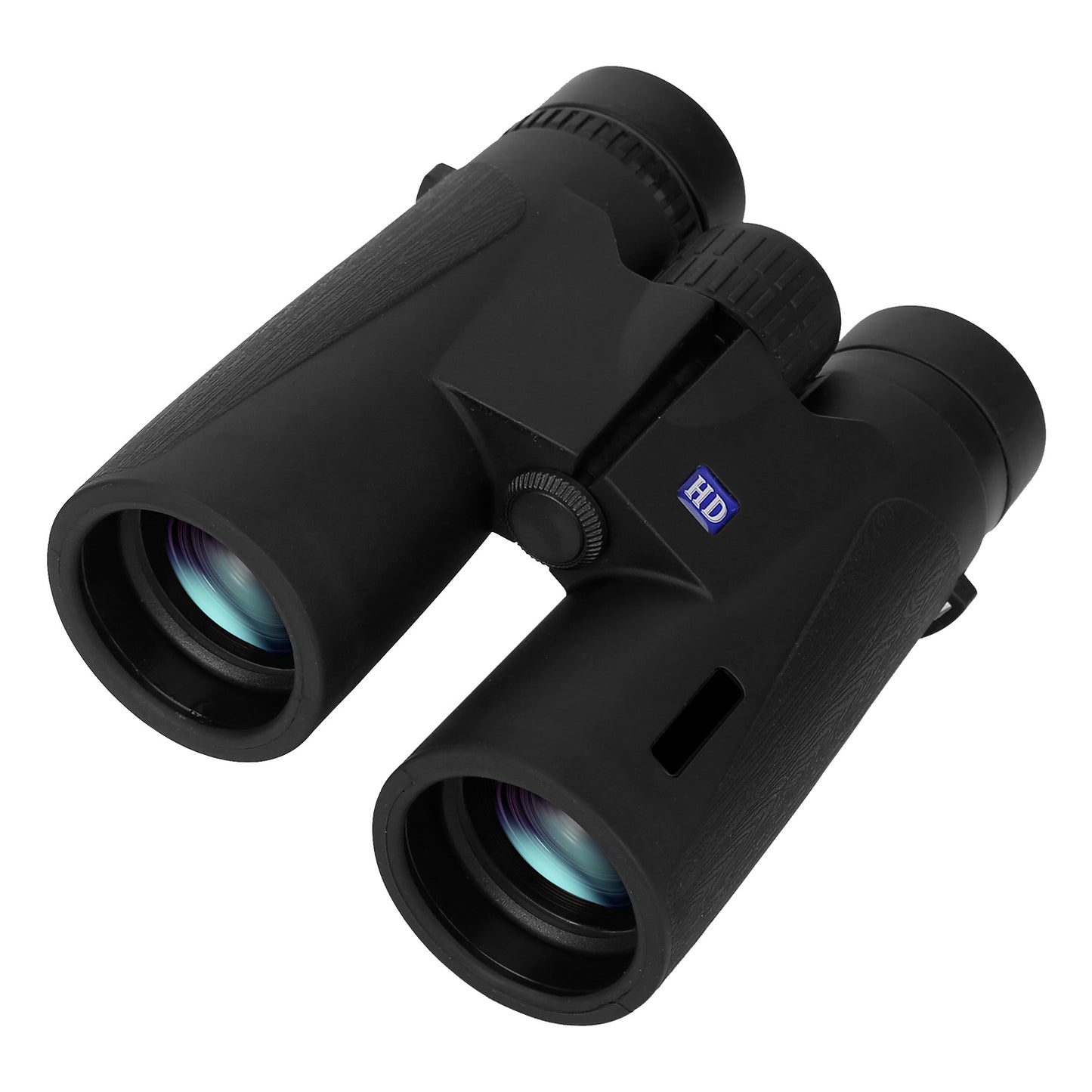 12X Zoom Binoculars with FMC Lens Foldable Telescope for Concert Bird Watching Hunting Sports Events Concerts - Black -