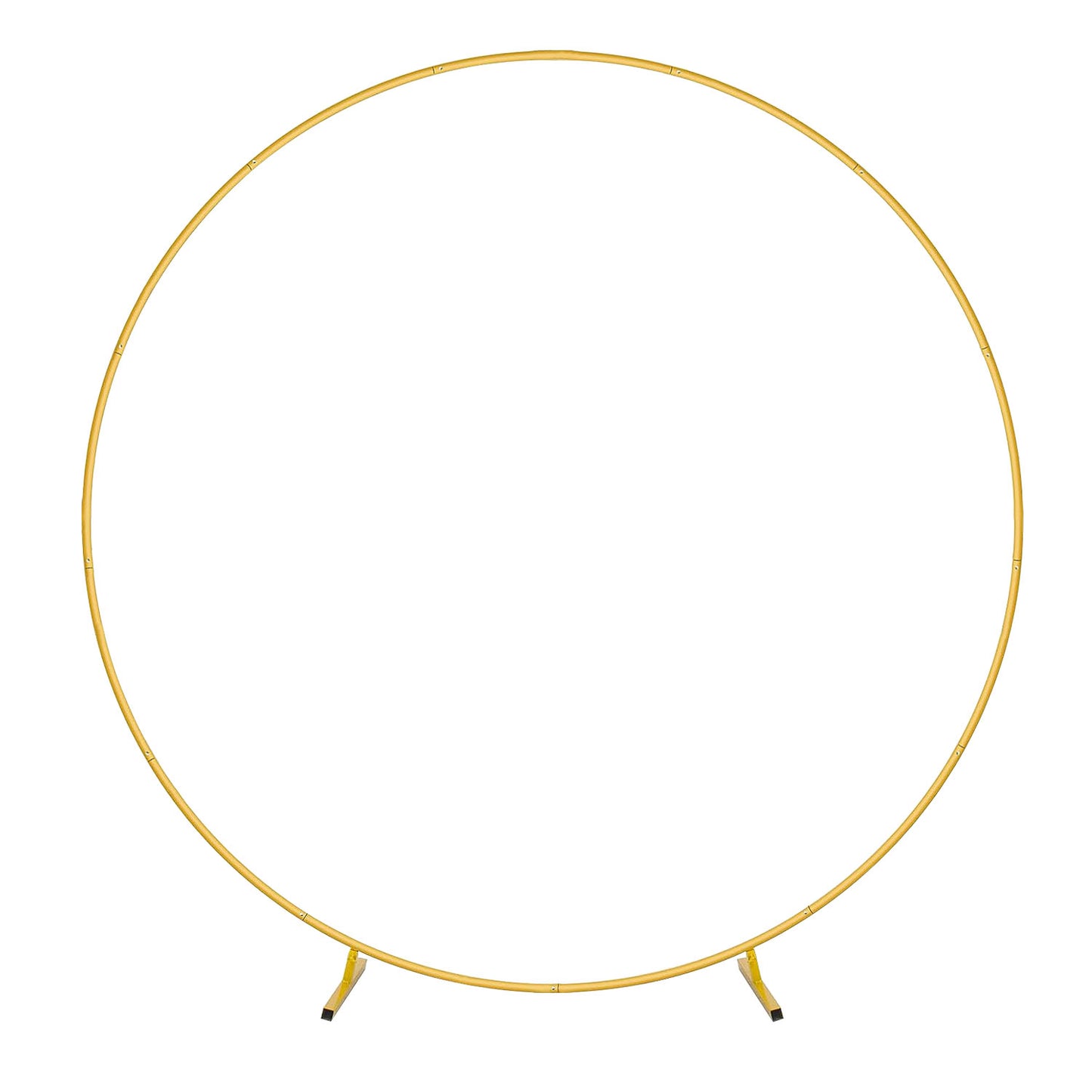 7.3FT Metal Round Balloon Arch Reusable Circle Backdrop Stand Large Wedding Party Arch Frame with Balloon Tools for Wedding Birthday Party Photo Backg