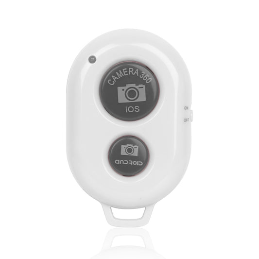 Unique Wireless Shutter Remote Controller for Android and iOS Devices - White -