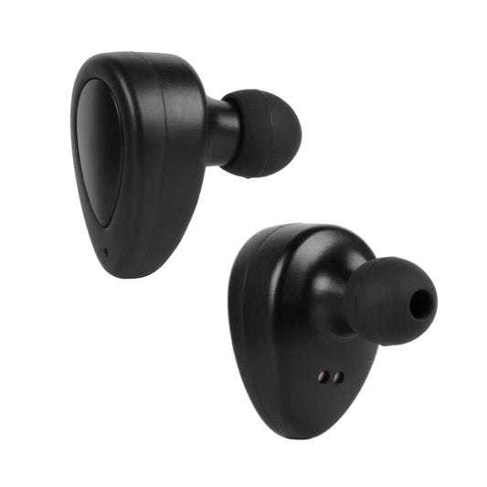 True Wireless Stereo Earbuds - Black -