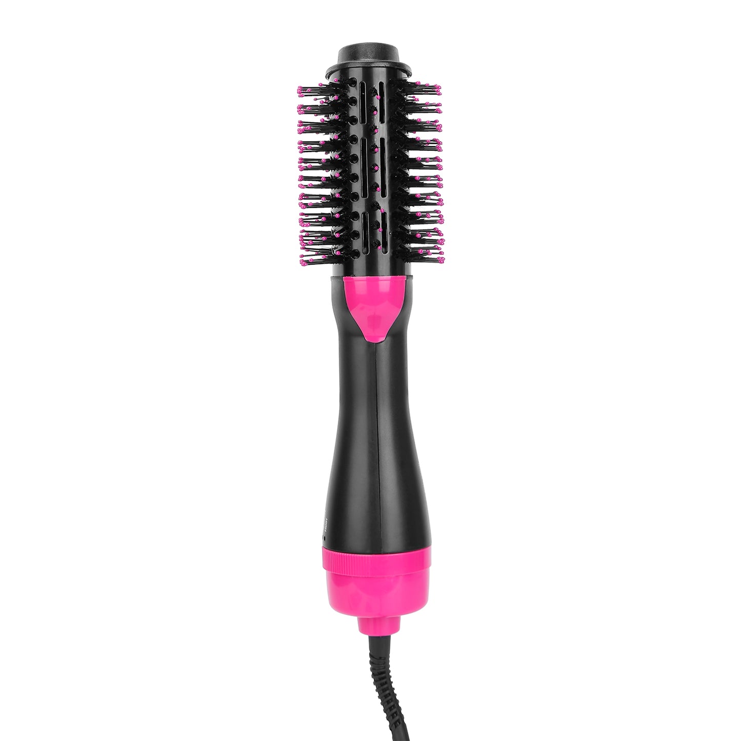 Hot Hair Brush 4 In 1 Hair Dryer Volumizer Brush Dryer Comb For Straightening Curling Drying - Black -