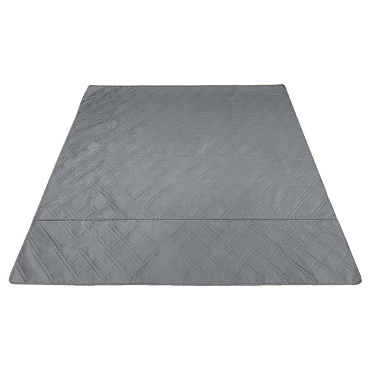 72x72inch Dog Pee Pad Reusable Machine Washable Pet Training Pad Highly Absorbent Quick Dry Puppy Whelping Pad for Dog Playpen Crate Mat - Gray - 72 x 72 in