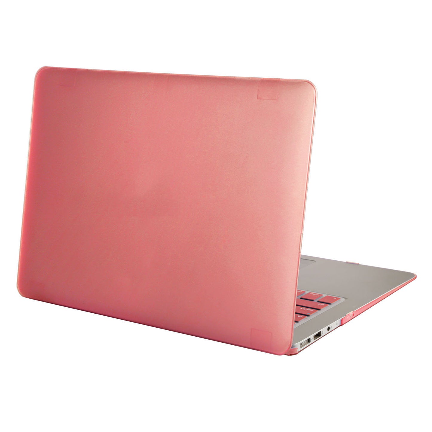 Hard Shell Portfolio Case for Apple Macbook Air 13’’ with Keyboard Skin - Pink -